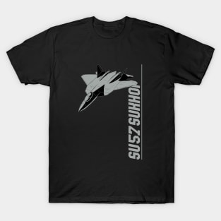 Su-57 Sukhoi Jet Fighters T-Shirt